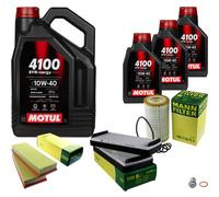 UOMO Controllo Set 8 L MOTUL 4100 SYN-nergy SPEC 10W40 Per Mercedes S-Klasse