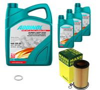 UOMO Controllo Set 8L ADDINOL 0540 SUPER LIGHT 5W-40 Per KIA Sorento I JC