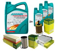 UOMO Controllo Set 8L ADDINOL GIGA LIGHT MV 0530 LL 5W-30 Per Seat Altea 5P1