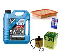 UOMO Controllo Set LIQUI MOLY 5L 5W-30 Per Toyota Auris 1.8 Hybrid