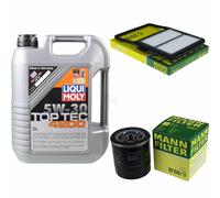 UOMO Controllo Set LIQUI MOLY 5L 5W-30 Per Toyota Prius Liftback 1.5 Hybrid