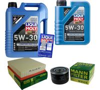UOMO Controllo Set LIQUI MOLY 6L 5W-30 Per Opel Senator B 3.0 24V Omega A