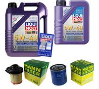 UOMO Controllo Set LIQUI MOLY 6L 5W-40 Per Peugeot 106 II 1.0i 1.1i