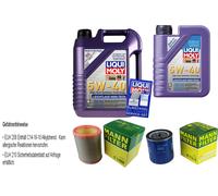 UOMO Controllo Set LIQUI MOLY 6L 5W-40 Per Peugeot 106 II 1.1I 1.4I 306
