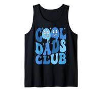 Uomo Cool Dads Club Groovy Logo Birthday Fathers Day Dad Daddy Canotta