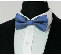 Melanzana Twill Pre-legato Colletto Smoking Papillon Dickie Viola Formale 740 UK