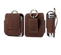 Uomo Custodia per Cellulari Clip da Cintura Compatibile con Samsung Galaxy Z Flip 7/6/5/4/3/2/5G, Pelle Borsa da Cintura Sacchetto Portamonete Compatibile con Moto RAZR 5G/50/50 Ultra/40/40 Ultra