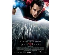 Uomo D'Acciaio (2013) Originale Regolare Doppio Lato Film Poster Superman Fly