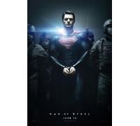 Uomo D'Acciaio (Superman) D/S Film Poster 69x102cm Henry Cavill Advance B