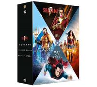 Uomo D'Acciaio + Wonder Woman + Aquaman + Shazam COFANETTO DVD NUOVO