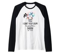Uomo Dad EST 2026 I Can't Keep Calm I'm Going to Be a Daddy 2026 Maglia con Maniche Raglan