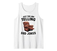 Uomo Dad Joke Funny Men Just This And Telling Dad Jokes Poltrona Canotta
