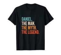 Uomo Daniel The Man The Myth The Legend nome Daniel Maglietta