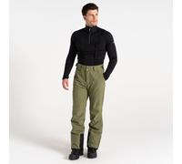 Uomo Dare2b Achieve II Olivina Verde Morbido Shell Sci Pantaloni - Gamba