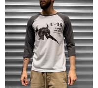 Uomo Das Boot che Ride Sawfish T Shirt WW2 U-Boat U96 Classico Guerra Film Rétro