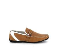 Uomo design - Mocassino Uomo perforato - Vincent II, marrone, 44 EU