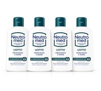 Uomo Detergente Intimo pH 5.5 - Freschezza e Igiene 12h - Con Menta, Acido Lattico e Allantoina - Igiene Intima Maschile Quotidiana - 4 Unita da 200ml