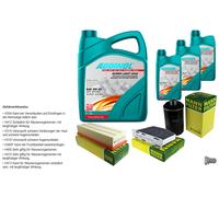 Uomo Di Controllo Set 8L Addinol 0540 Super Light 5W-40 per Audi Q3 8UB