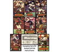Uomo Di Destiny Sala Of Fame Inserti Completo Set 8 Diff. Telefono Carte Sealed