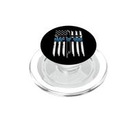 Uomo di Dio Croce Bandiera Americana Gesù Cristiano PopSockets PopGrip per MagSafe