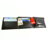 Uomo di Marca Premium Super Soft Pelle Portafoglio Porta Carte Credito Monete