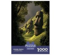 Uomo di Pietra dell'Isola della Resurrezione Jigsaw 1000Pcs Puzzle Classic Adulti Ragazzi Giochi Regalo 70x50cm/1000pcs