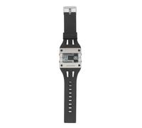 UOMO Digital Military Watch di grande schermo 30 m di sport impermeabile con orologio per la sveglia della luce della luce notturna a LED, resistente agli shock per attività (D'oro)