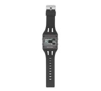 UOMO Digital Military Watch di grande schermo 30 m di sport impermeabile con orologio per la sveglia della luce della luce notturna a LED, resistente agli shock per attività (Nero)