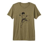 Uomo Disegno di Karate per Ragazzi Maglietta Premium