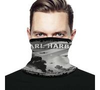 Uomo Donna Bandana Evento Storico di Pearl Harbor Sciarpa A Tubo Multifunzione Sciarpa al Collo Elastico Ghetta da Collo per Motocicletta Yoga Escursionismo