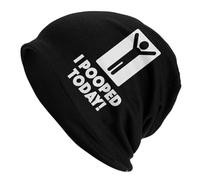 Uomo Donna Berretti Invernale Ho Fatto La Cacca Today Caldo Berretto Leggero Cappello in Maglia Morbido Invernale Cappelli per Inverno Sci Corsa