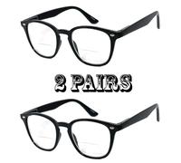 Uomo Donna Bifocali Vision Molla Tempio Occhiali da Lettura - RE229 1.00 to +