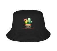 Uomo Donna Cappelli A Secchiello Funny Cactus You're Stuck with Me Cappello da Pescatore Leggero Cappello da Sole Pieghevole Bucket Hat per Pesca Viaggi Caccia