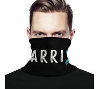 Uomo Donna Decorazione Facciale Consapevolezza Dell'Asma E delle Allergie da Parte dei Guerrieri Headwrap Traspirante Ghetta da Collo Multiuso Sciarpa al Collo per Yoga Arrampicata Sports