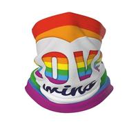 Uomo Donna Decorazione Facciale Io Amo Scaldacollo Multifunzione Headwrap Elastico Ghetta da Collo per Pesca Escursionismo Motocicletta