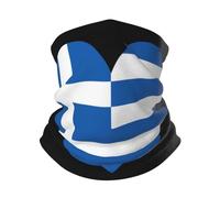 Uomo Donna Fascia per Capelli Amo La Bandiera Greca Headwrap Traspirante Scaldacollo Antivento Sciarpa al Collo per Sports Pesca Arrampicata