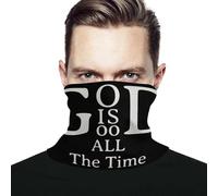 Uomo Donna Fascia per Capelli Gesù Cristo Cristianesimo È Dio Scaldacollo Traspirante Bandana Durevole Headwrap per Ciclismo Pesca Motocicletta