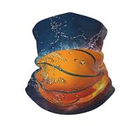 Uomo Donna Fascia per Capelli Pallacanestro Sull'Acqua E sul Fuoco Sciarpa al Collo Multifunzione Passamontagna Antivento Ghetta da Collo per Sports Escursionismo Yoga