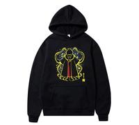 Uomo Donna Felpa Cosplay Anime Assassination Classroom Felpa con Cappuccio Manica Lunga Koro-Sensei Pullover Casual Felpa con Cappuccio in Puro Cotone