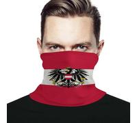 Uomo Donna Ghetta da Collo Bandiera Austriaca Dell'Austria Headwrap Multiuso Fascia per Capelli Elastico Sciarpa al Collo per Escursionismo Campeggio Yoga