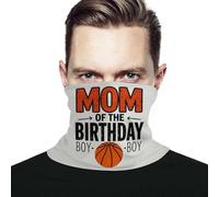 Uomo Donna Ghetta da Collo La Madre del Festeggiato Gioca A Basket Sciarpa al Collo Multiuso Headwrap Antivento Decorazione Facciale per Ciclismo Sports Campeggio