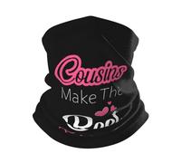 Uomo Donna Headwrap Cugini Sono I Migliori Amici Fascia per Capelli Multifunzione Passamontagna Elastico Decorazione Facciale per Yoga Escursionismo Motocicletta