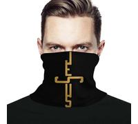 Uomo Donna Headwrap Gesù Cristo d'Epoca Scaldacollo Durevole Sciarpa al Collo Antivento Sciarpa A Tubo per Yoga Escursionismo Pesca