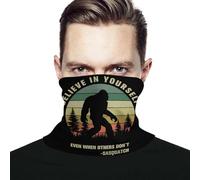 Uomo Donna Headwrap Sasquatch Bigfoot Woods Credi in Te Stesso Fascia per Capelli Multiuso Decorazione Facciale Traspirante Scaldacollo per Arrampicata Yoga Pesca