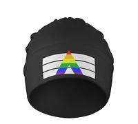 Uomo Donna Invernale Cappelli Bandiera Dell'Alleanza Orgogliosa Cappello in Maglia Comodo Caldo Berretto Caldo Berretti Invernale per Corsa Bici All'Aperto