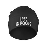 Uomo Donna Invernale Cappelli Regalo Divertente: Faccio Pipì in Piscina Berretto in Maglia Comodo Cappello in Maglia Traspirante Caldo Berretto per Inverno Sci Bici