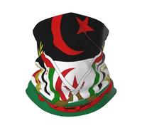 Uomo Donna Scaldacollo Bandiera della Repubblica Araba del Sahara Decorazione Facciale Antivento Headwrap Durevole Fascia per Capelli per Pesca Motocicletta Campeggio