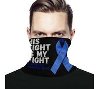 Uomo Donna Scaldacollo La Sua Lotta È La Mia Lotta. Consapevolezza del Diabete Decorazione Facciale Multifunzione Sciarpa A Tubo Durevole Headwrap per Sports Campeggio Arrampicata
