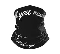 Uomo Donna Scaldacollo Tutto ciò di Cui Hai Bisogno È Amare La Matematica Ghetta da Collo Traspirante Bandana Multiuso Fascia per Capelli per Sports Ciclismo Motocicletta