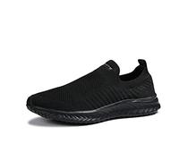 Uomo Donna Scarpe da Corsa Sport Ginnastica Classica Stringata Sneaker Palestra Running Sneaker,Nero,39EU